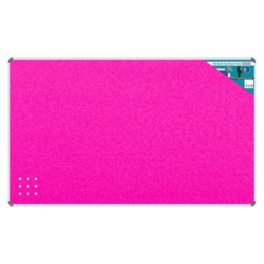 Info Board (Aluminium Frame – 1500 × 1200mm – Pink)