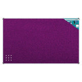 Info Board (Aluminium Frame – 1500 × 1200mm – Purple)