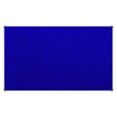 Product Info Board, Aluminium Frame with Royal Blue Surface Measuring 1500 x 1200 mm.