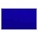 Product Info Board, Aluminium Frame with Royal Blue Surface Measuring 1500 x 1200 mm.