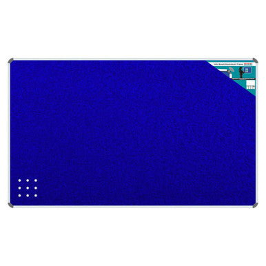 Product Info Board, Aluminium Frame - 1500 x 1200 mm in Royal Blue Colour.