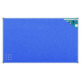 Info Board (Aluminium Frame – 1500 × 1200mm – Sky Blue)