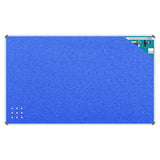 Product Info Board, Aluminium Frame in Sky Blue Colour, 1500 x 1200 mm Size, Model BD0760S.