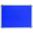 Info Board (Aluminium Frame – 1500 × 900mm – Royal Blue)