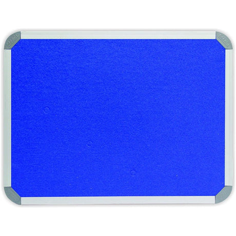 Info Board (Aluminium Frame – 1500 × 900mm – Royal Blue)