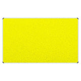 Info Board (Aluminium Frame – 1500 × 900mm – Yellow)