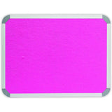 Info Board (Aluminium Frame – 1800 × 1200mm – Pink)