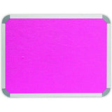Info Board (Aluminium Frame – 1800 × 1200mm – Pink)