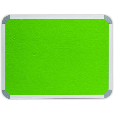 Info Board (Aluminium Frame – 2400 × 1200mm – Lime Green)