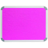 Info Board (Aluminium Frame - 2400*1200mm - Pink)