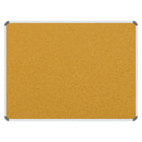 Product Info Board, Aluminium Frame Beige 600 x 450 mm.