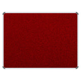 Info Board (Aluminium Frame – 600 × 450mm – Burgundy)
