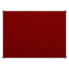 Info Board (Aluminium Frame – 600 × 450mm – Burgundy)