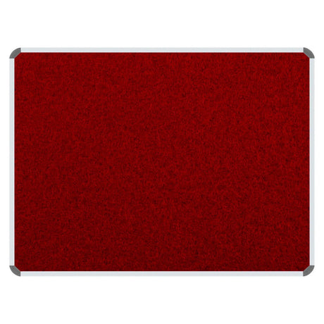 Info Board (Aluminium Frame – 600 × 450mm – Burgundy)