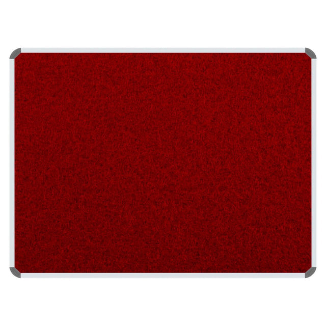 Info Board (Aluminium Frame – 600 × 450mm – Burgundy)
