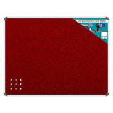 Info Board (Aluminium Frame – 600 × 450mm – Burgundy)