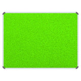 Info Board (Aluminium Frame – 600 × 450mm – Lime Green)