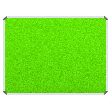 Info Board (Aluminium Frame – 600 × 450mm – Lime Green)