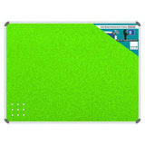Info Board (Aluminium Frame – 600 × 450mm – Lime Green)