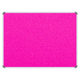 Info Board (Aluminium Frame – 600 × 450mm – Pink)