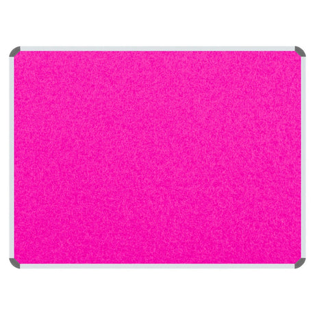 Info Board (Aluminium Frame – 600 × 450mm – Pink)