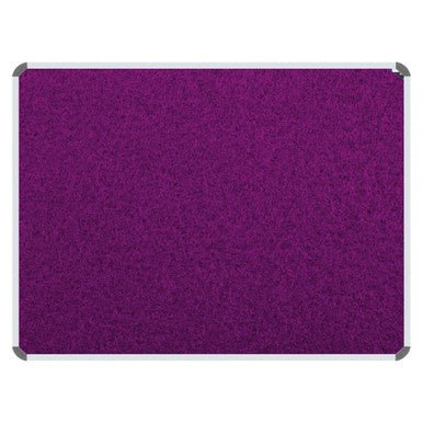 Info Board (Aluminium Frame – 600 × 450mm – Purple)