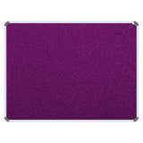 Info Board (Aluminium Frame – 600 × 450mm – Purple)