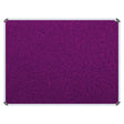 Info Board (Aluminium Frame – 600 × 450mm – Purple)