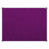 Info Board (Aluminium Frame – 600 × 450mm – Purple)
