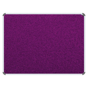 Info Board (Aluminium Frame – 600 × 450mm – Purple)