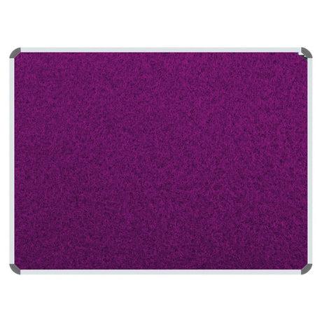 Info Board (Aluminium Frame – 600 × 450mm – Purple)
