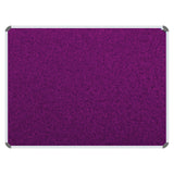 Info Board (Aluminium Frame - 600*450mm - Purple)