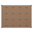 Info Board (Aluminium Frame – 600 × 450mm – Red)
