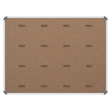 Info Board (Aluminium Frame – 600 × 450mm – Red)