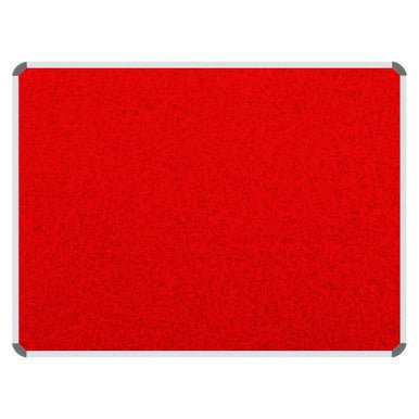 Info Board (Aluminium Frame – 600 × 450mm – Red)