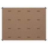 Info Board (Aluminium Frame - 600*450mm - Red)