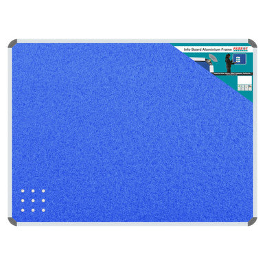 Product Info Board, Aluminium Frame in Sky Blue Colour Measuring 600 x 450 mm with Model BD0720S.