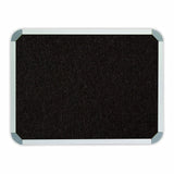 Info Board (Aluminium Frame – 900 × 600mm – Black)