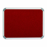 Info Board (Aluminium Frame - 900*600mm - Burgundy)