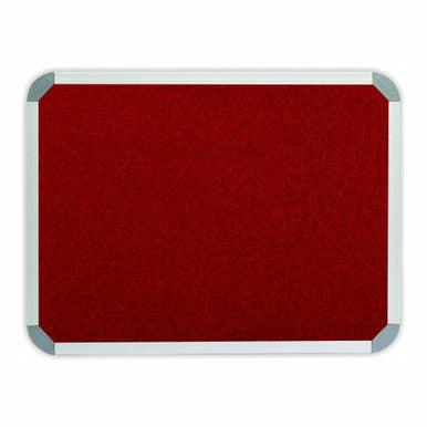 Info Board (Aluminium Frame - 900*600mm - Burgundy)