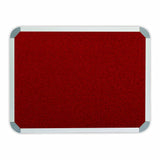Info Board (Aluminium Frame – 900 × 600mm – Burgundy)