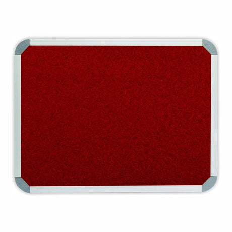 Info Board (Aluminium Frame – 900 × 600mm – Burgundy)