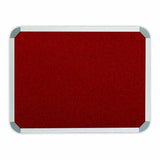 Info Board (Aluminium Frame – 900 × 600mm – Burgundy)
