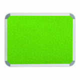 Info Board (Aluminium Frame – 900 × 600mm – Lime Green)
