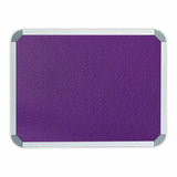 Info Board (Aluminium Frame – 900 × 600mm – Purple)