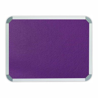 Info Board (Aluminium Frame – 900 × 600mm – Purple)