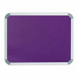 Info Board (Aluminium Frame – 900 × 600mm – Purple)