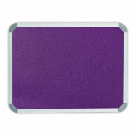 Info Board (Aluminium Frame – 900 × 600mm – Purple)