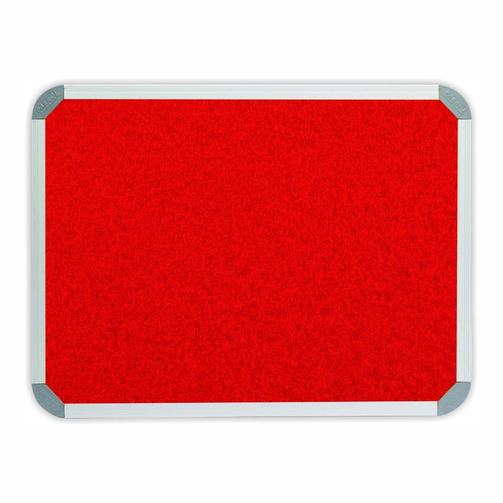 Info Board (Aluminium Frame – 900 × 600mm – Red)
