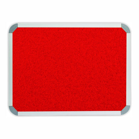 Info Board (Aluminium Frame – 900 × 600mm – Red)